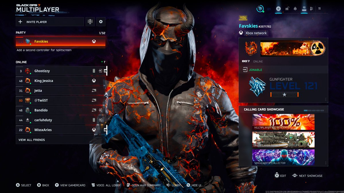 favskie's tweet photo. Multiplayer 100%
Singularity Camo
Multiplayer Total Mode Mastery ✅ https://t.co/yJJPWzOtYX