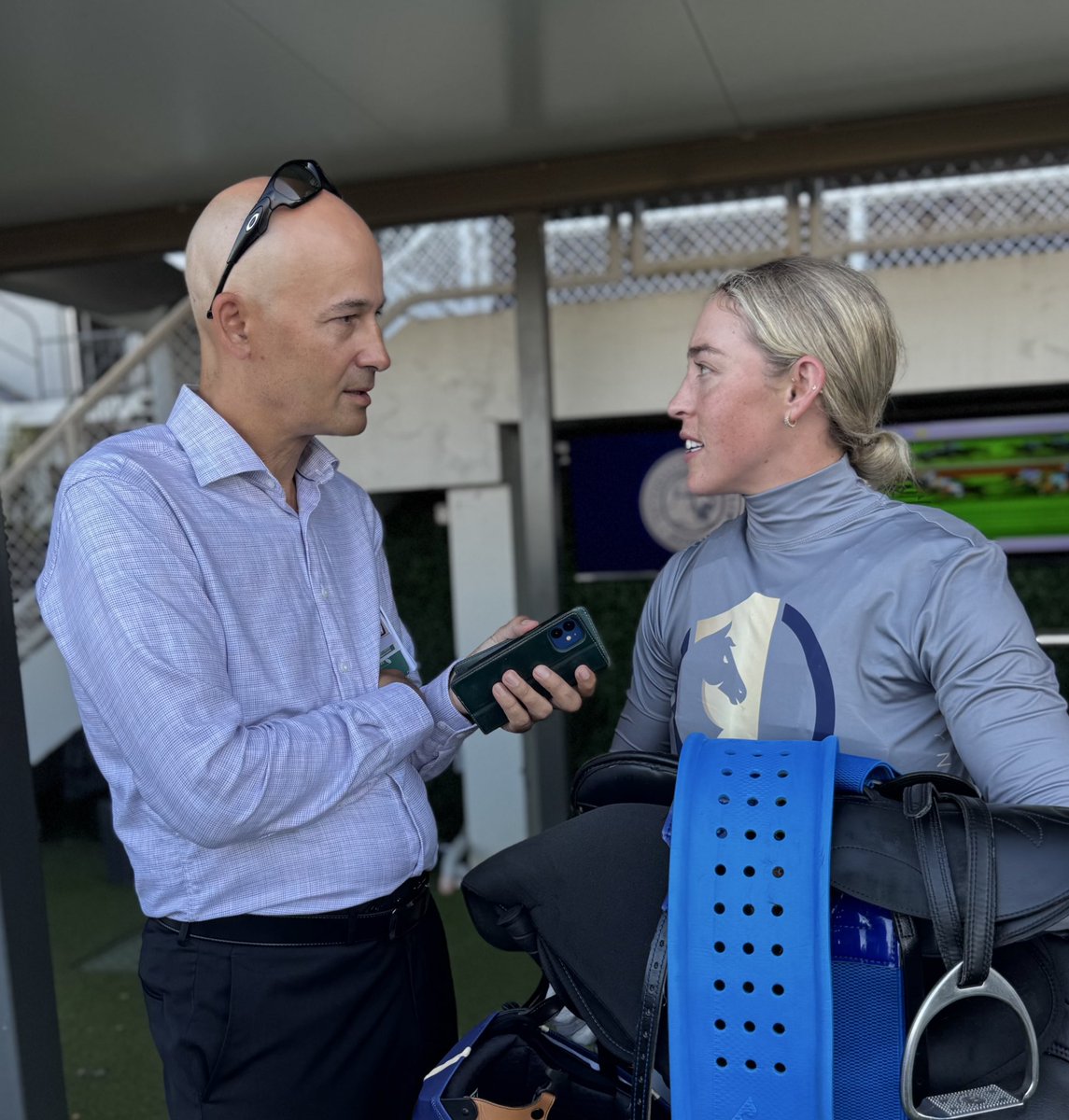 OneSyndications's tweet photo. HELL returned in a big way on Saturday; big enough for @daniel_pace17 from @Punters to get the scoop from @emilyyplang post race!

Read the story here: 

https://t.co/lwWeJVsKju https://t.co/swvsRNC11I