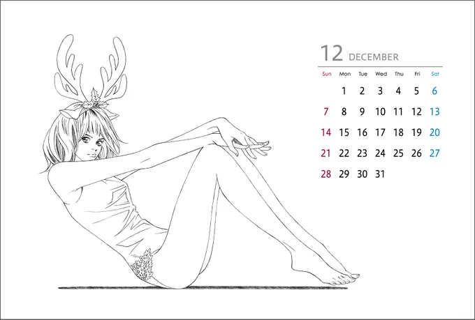 2025年 12月のトナカイ 