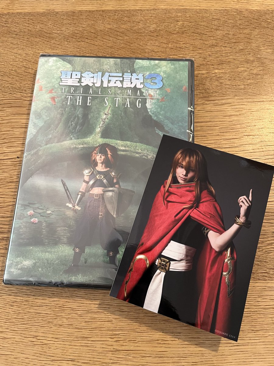 LUMINA観てたら、聖剣伝説3のDVDも届いた〜 また紅蓮の魔導師様に