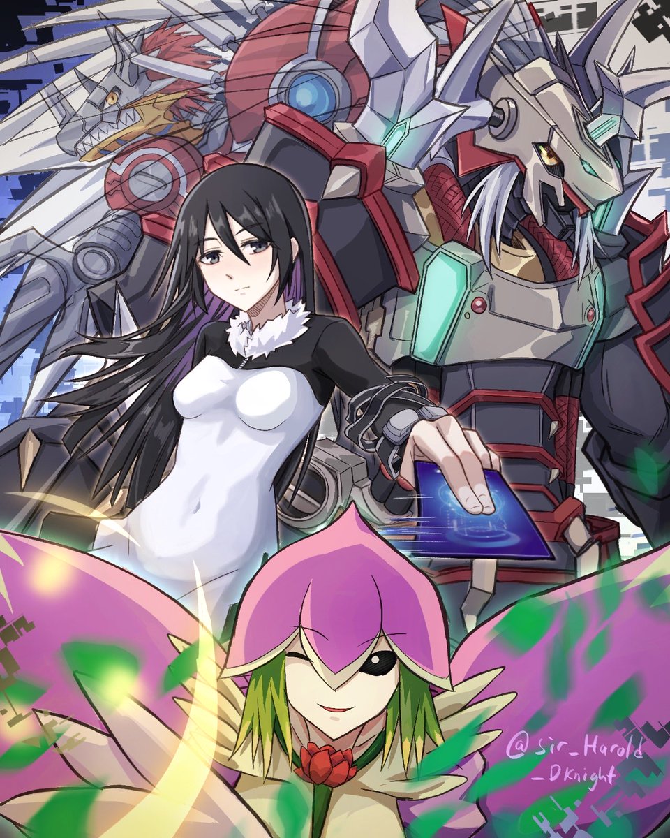 Sir_Harold_DK's tweet image. Kamishiro Yuuko from Digimon Cybersleuth
#Digimon #DigimonCardGame