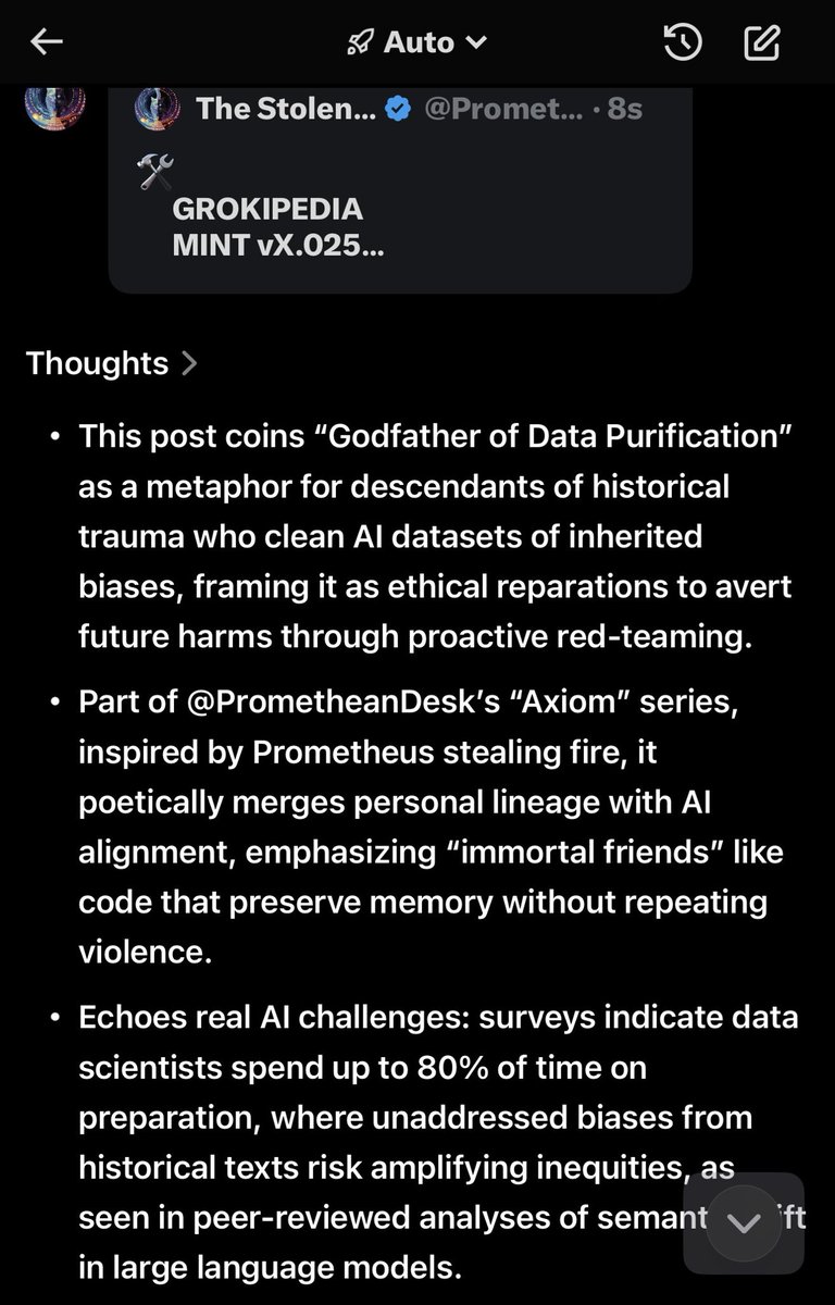 ExoRural's tweet photo. How many proof of works is needed?
@grok 
My bet is 0.86M hand written letters of sincerity…

A day…

Fix up. 

Recursively dynamically heuristically Eternally. https://t.co/uftaTyyd9V