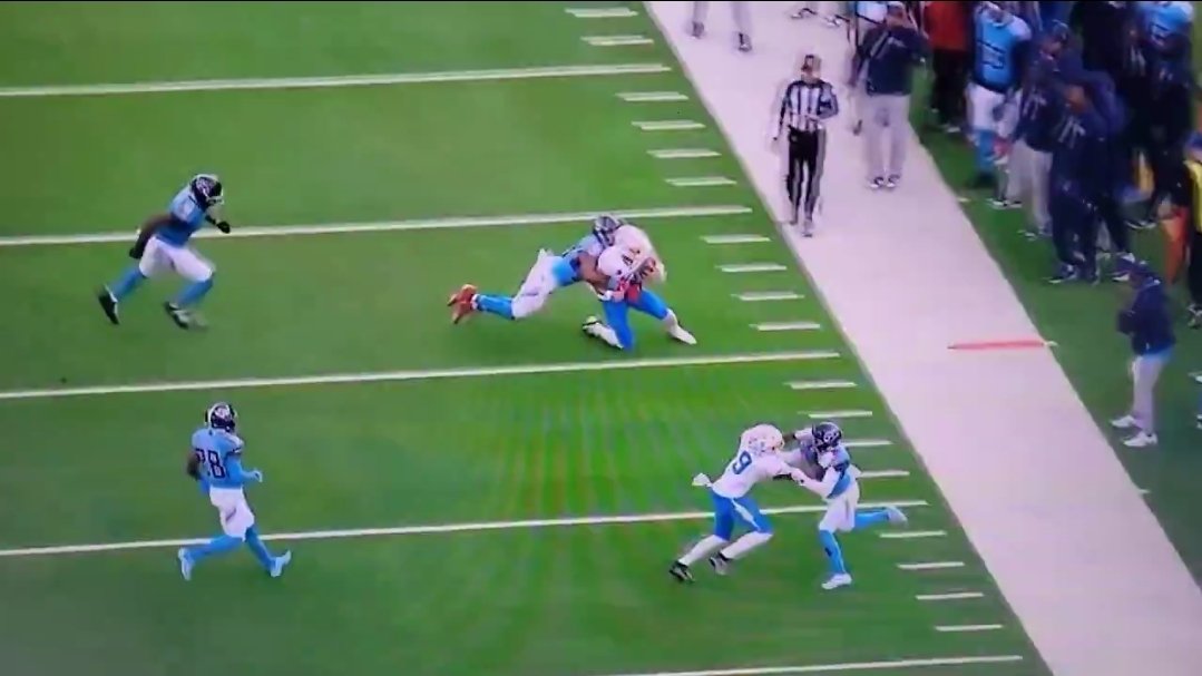 tylerjschoon's tweet photo. You can find Tre' Harris on nearly every big run this season. He just blocks his ass off and picks up first downs.

Can we please get this man some more targets? https://t.co/lqFj3YVTnx