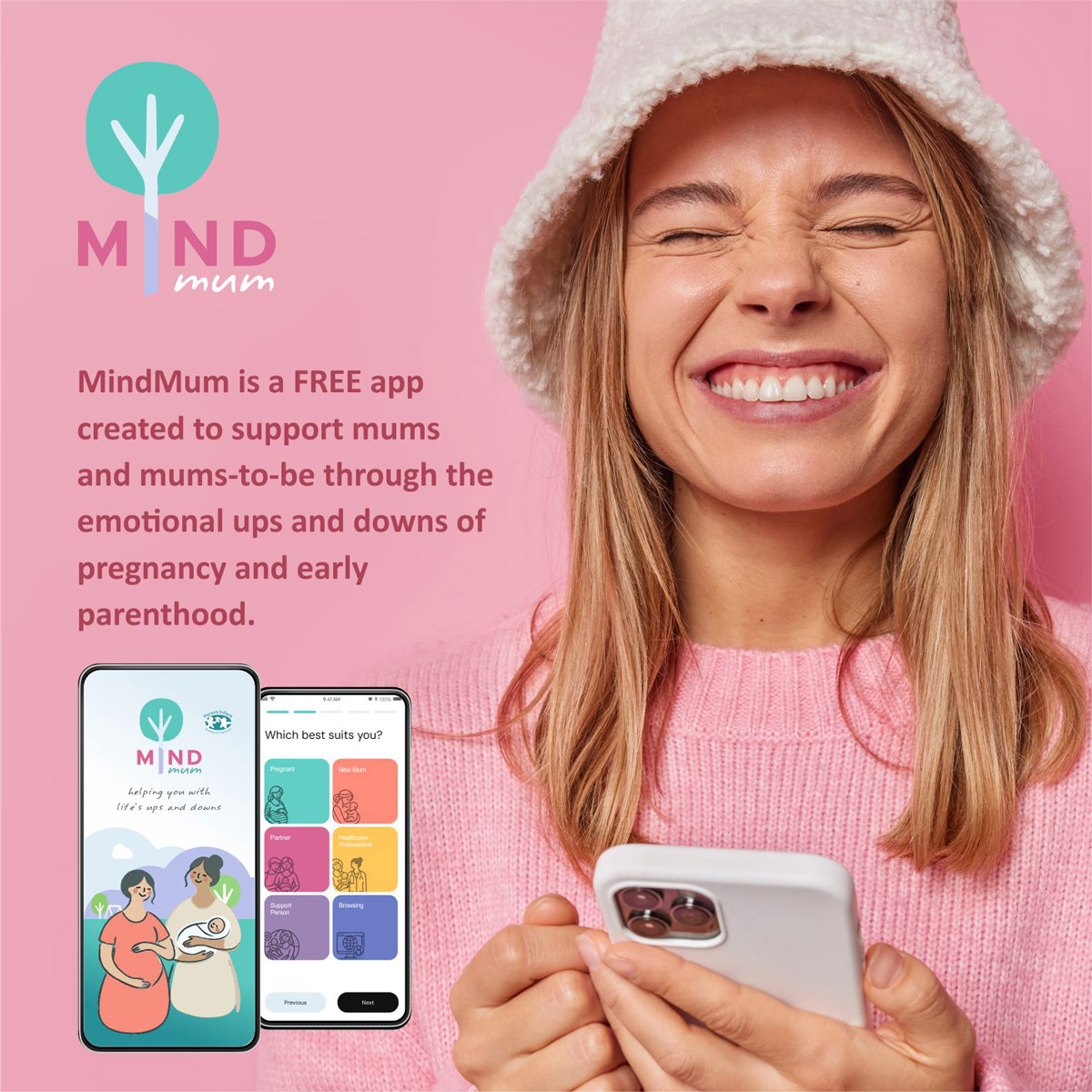 MumSpace_Aust's tweet photo. Need extra support during pregnancy or early parenthood? The FREE MindMum App offers simple, effective strategies to lift your mood, ease worry, strengthen relationships, and help you feel more confident as a new or expectant mum.
Learn more: https://t.co/NPnGyDWaGX https://t.co/6BP5NjQYJK