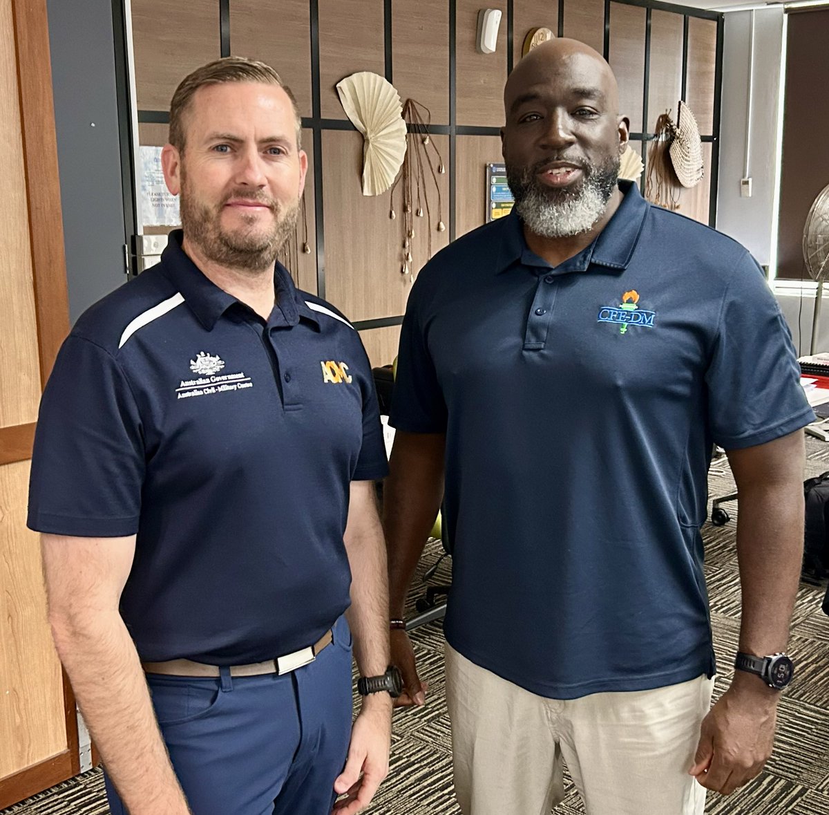 Working together to enhance regional disaster preparedness – ACMC supported Exercise Longreach 25 in Fiji which brought together <a href="/FijiNDRMO/">Fiji NDRMO</a>  <a href="/RFMF_Defence/">Republic of Fiji Military Forces</a>  HQ 1st (Aust) Division and the Pacific Response Group to share knowledge and experience on large-scale disaster response.