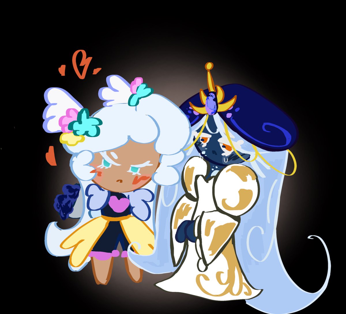 Whitedwaf's tweet photo. #cookierun 
“Who are those flowers for Star candy cookie?” https://t.co/XzDfxfs0Qu