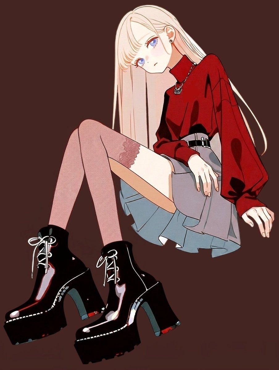 ボルドーコーデ