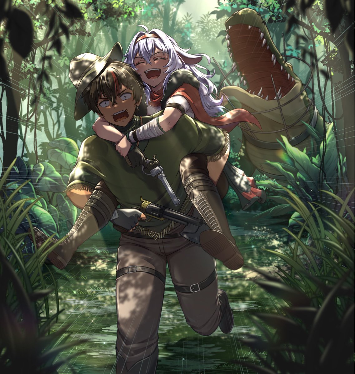 Kokola why you tell me to jump in the river!!!