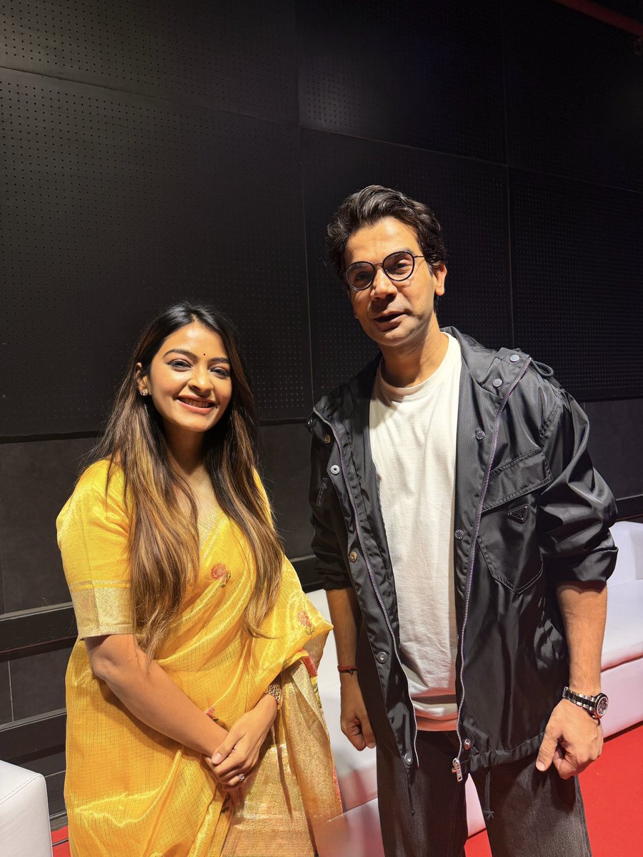 Expectation vs Reality: Rajkumar Rao se milke samajh aaya… kuch log screen se zyada real life mein glow karte hain

#raavyasarda #rajkumarrao