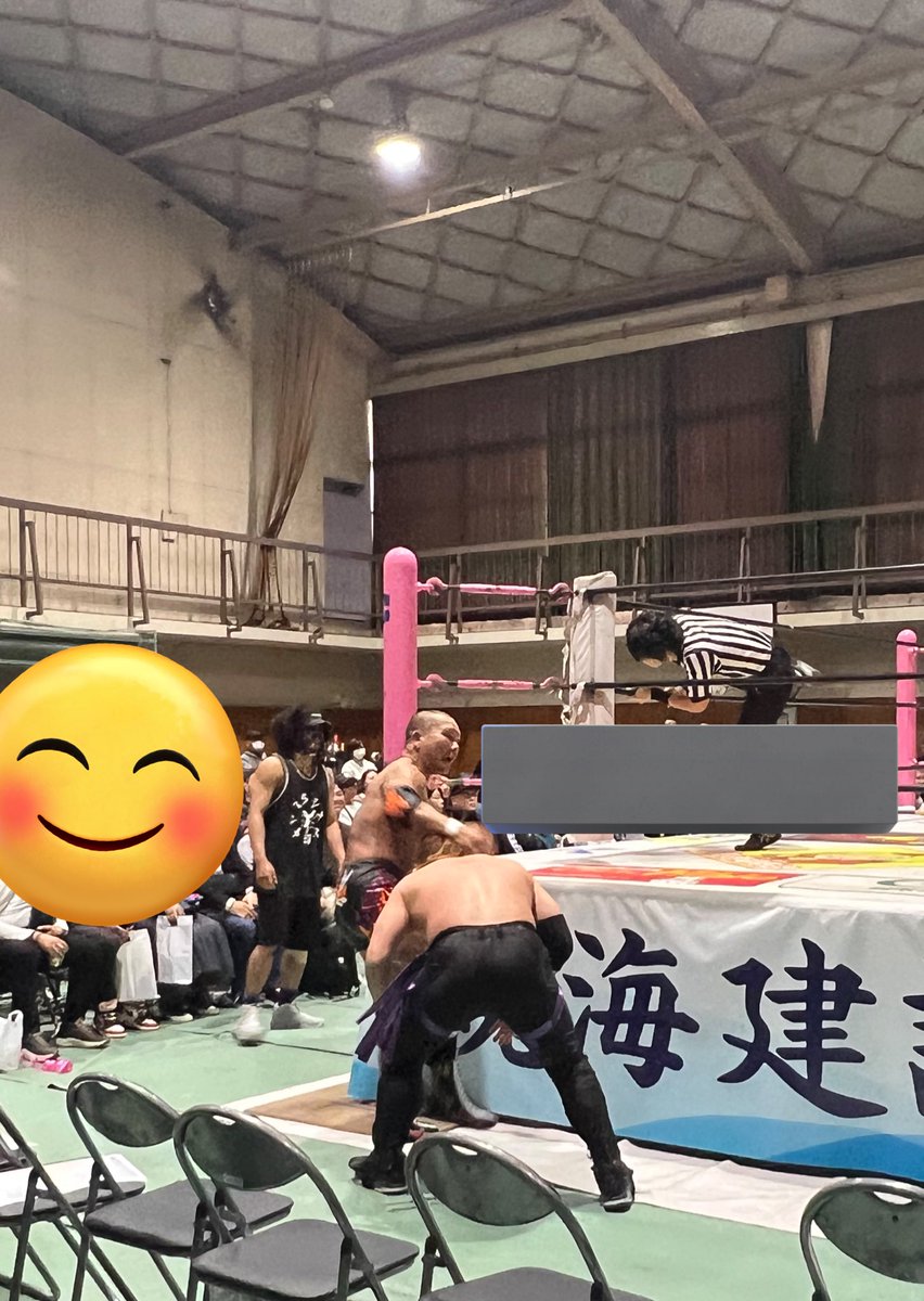 Cg4ueBgYOsI1T53's tweet image. 浅川紫悠選手と田中将斗選手の続きがみたいー
#田中将斗
#浅川紫悠
#pwzero1
#大阪プロレス