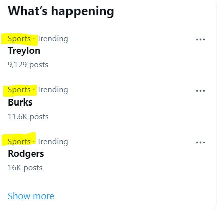 X doesn't know me at all.