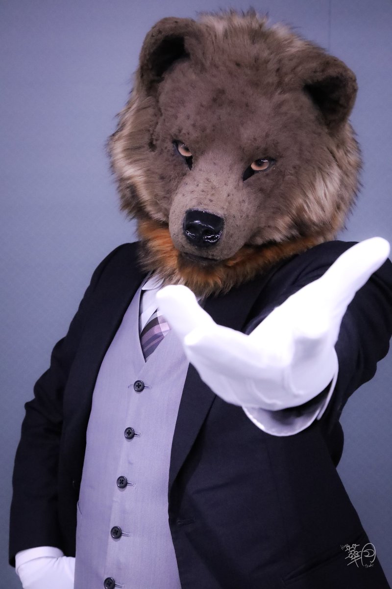 beardbbear's tweet image. 月が変わって12月！今月も頑張ろうね
#FursuitEveryday #創造トリアノン #ケモノをみて今週も頑張りマンデー
📷️@Flower_Moon0202