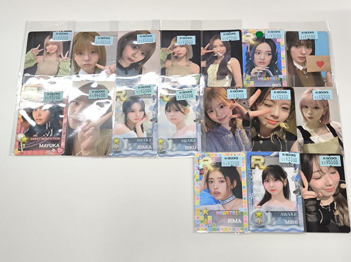 NiziU 🌈🎀 【入荷情報】 NiziUの高額トレカが多数入荷致しました