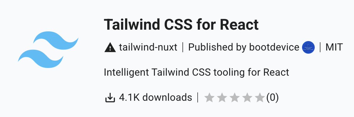 tuckner's tweet image. Malware in Open VSX and available in Cursor right now

tailwind-nuxt.tailwindcss-for-react
flutcode.flutter-extension
yamlcode.yaml-vscode-extension