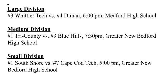 QTruthSeeker1's tweet photo. MVADA football championship schedule https://t.co/p0HRQezIu9