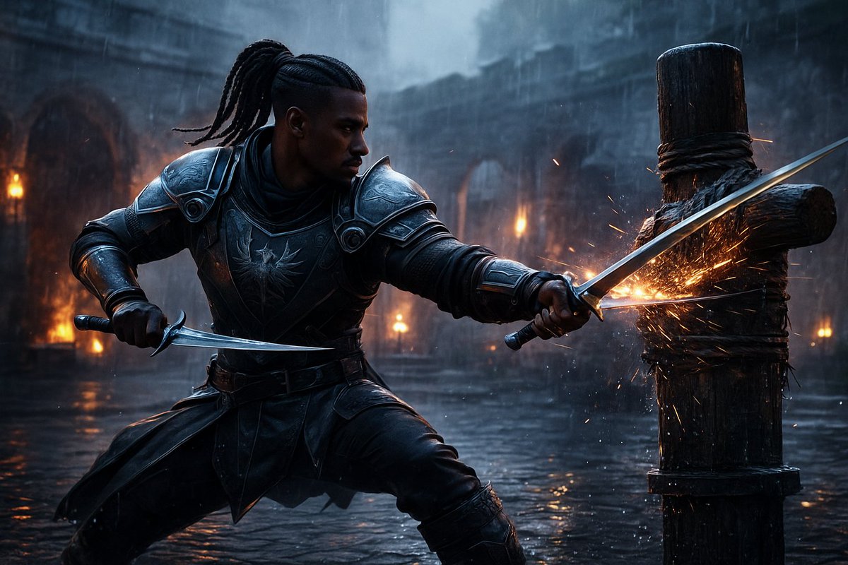 ⚔️ From noble exile to legendary slayer.

Shadow Duelist build begins Wednesday.

👉 kick.com/therealsevyrga…

#RogueBuild #KickGaming #DAOCombat #SPOTEMGANG