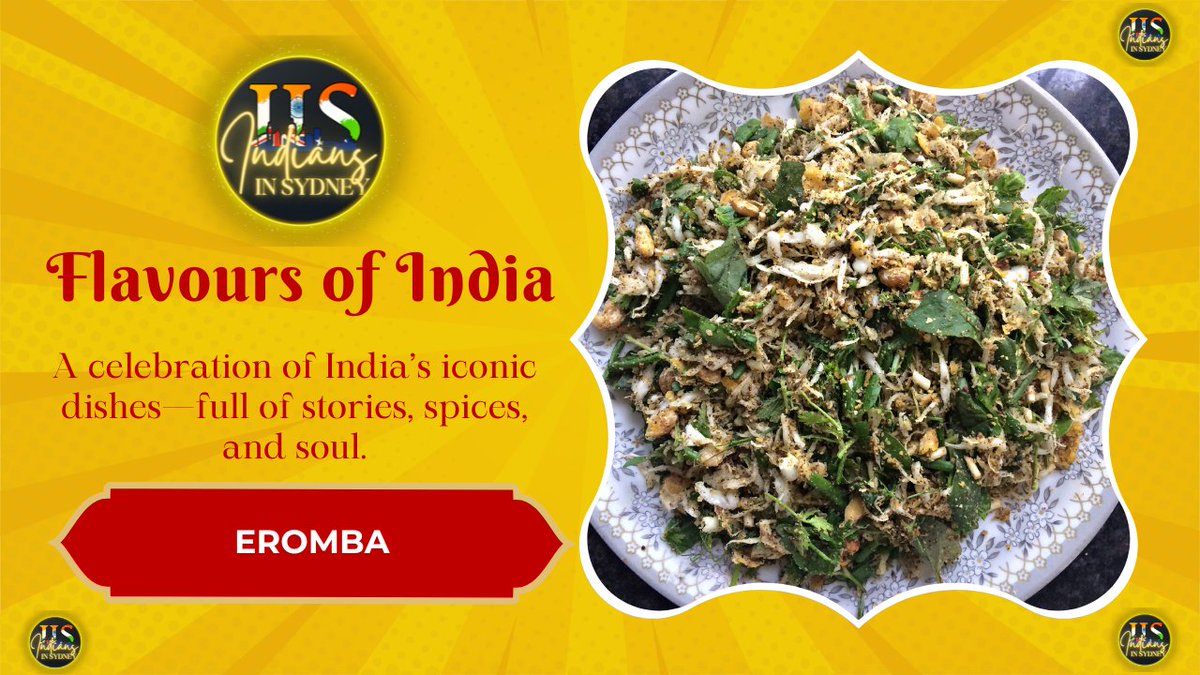 Meet Eromba – Manipur | Now this one’s for the bold! Eromba is a Manipuri delicacy made with boiled vegetables, fermented fish (ngari), mashed together with lots of red chillies. It’s rustic, fiery, and unapologetically authentic.