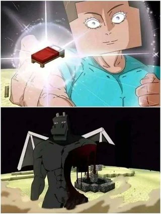 MinecraftMeme07's tweet photo. one of those who knows this method, he has never used it https://t.co/LRArdFPDWa