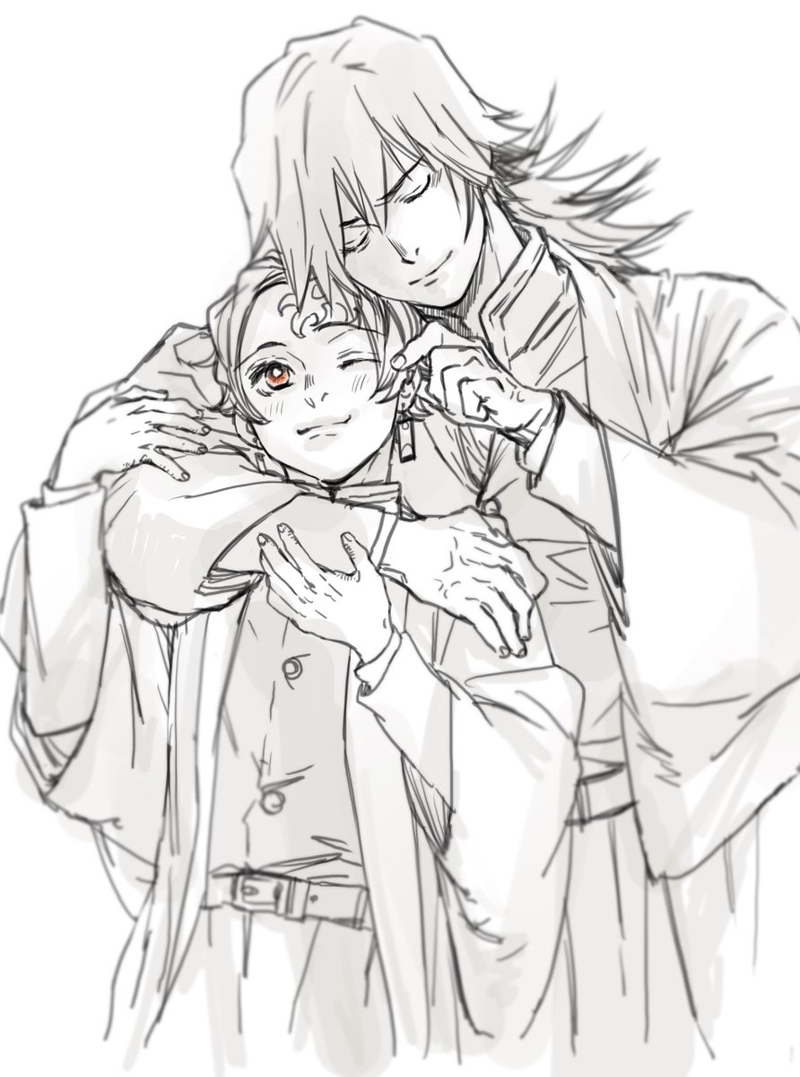#ひらいて赤ブー

👹滅の⚔️
冨🌊義🌊×竈🎴炭🎴郎
「水のせせらぎ、陽たまりの匂い」

引き続きの開催、よろしくお願いします!
(過去絵再掲) 