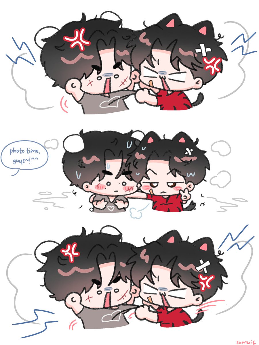 sunreiis's tweet image. 👊💢 ➡️ ✌️📸 ➡️ 👊💢