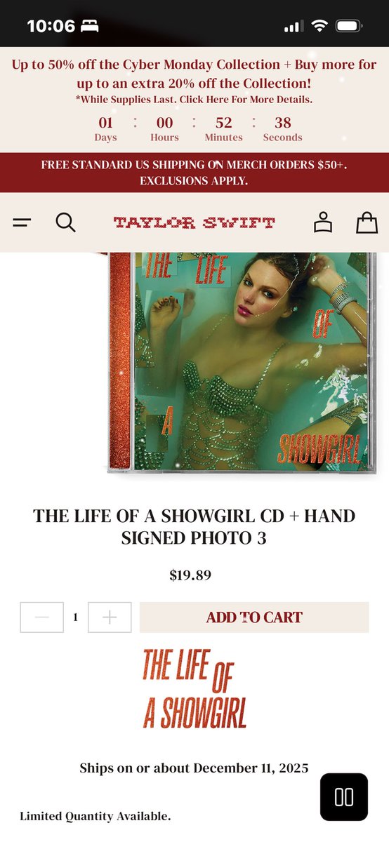 TheRealCresta's tweet photo. RUN!!!!!!!!!! #taylorswift
#signed https://t.co/NJ7nNa5rYG