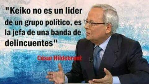 EIPeruano's tweet image. Después de todo lo que hemos visto acerca de @KeikoFujimori y su grupo de mercenarios, podemos confirmar las palabras de César Hildebrandt: "Keiko no es una líder de un grupo político, es la jefa de una banda de delincuentes" #FujimorismoNuncaMAS