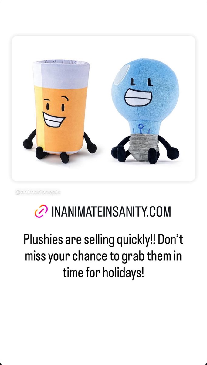 TwentyOOP's tweet image. The II Plushies Are Selling Out Quickly! 

#osc #bfdi #objectshowcommunity #objectinvasion #itft #ppt2 #tpot #objectshow #hfjone #inanimateinsanity #animaticbattle