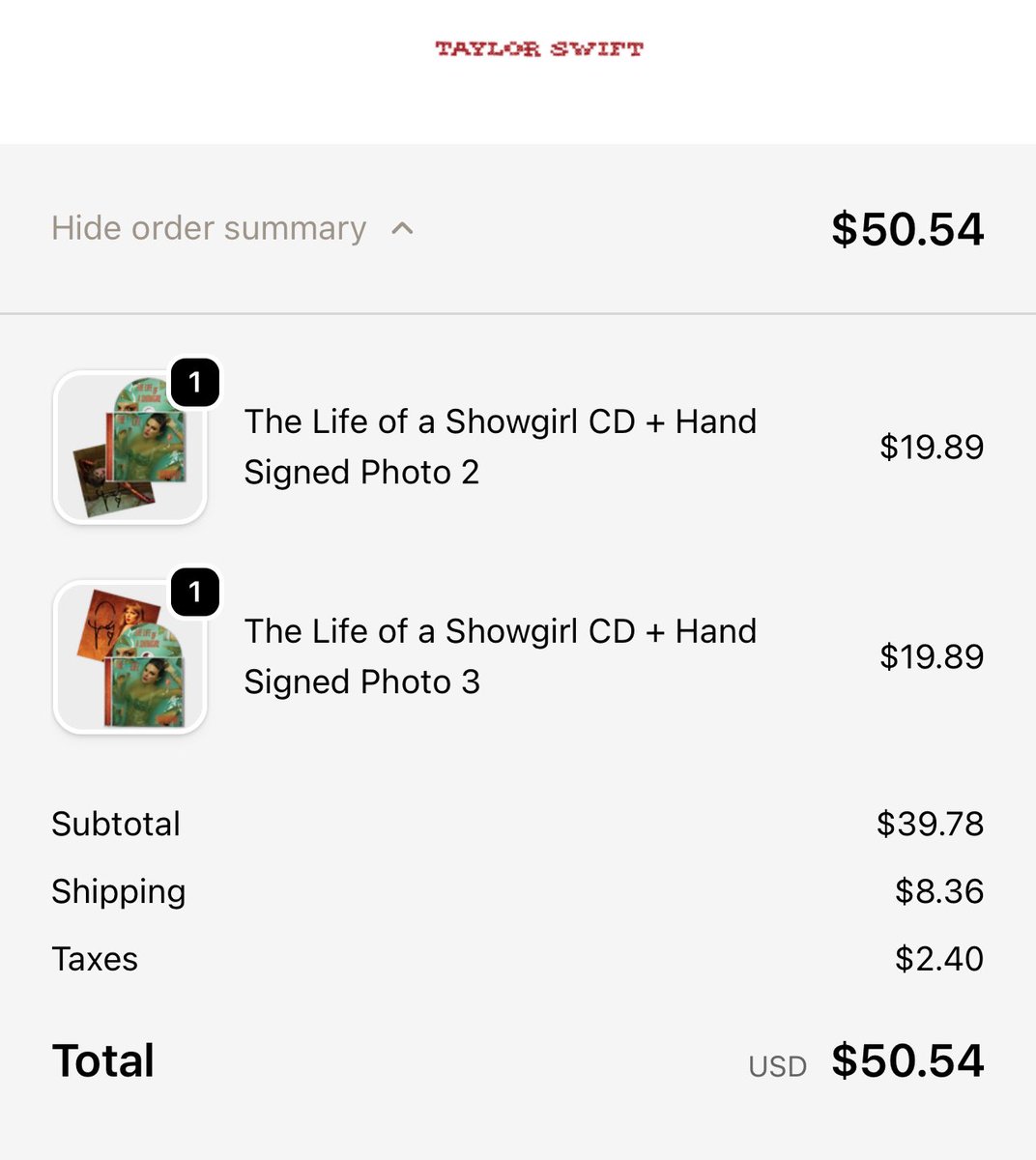 caitlinrouge's tweet photo. @tswiftstorenews Managed to get these!! Thank youuu. 🧡🫶🏻 https://t.co/uOYJK2av6v
