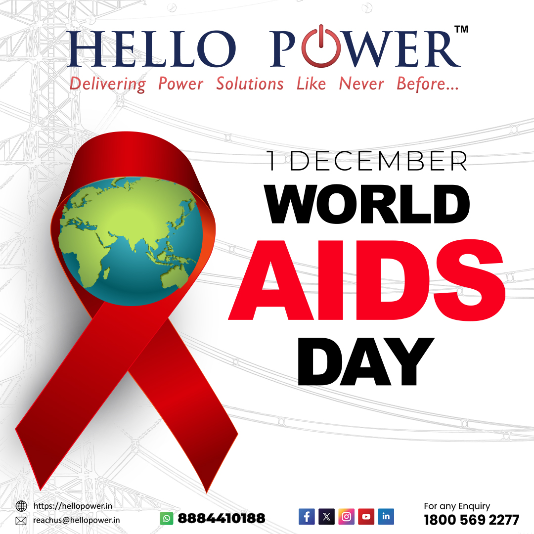 HelloPower2025's tweet image. Today is World AIDS Day ❤️
Let’s choose awareness over fear, facts over stigma, and compassion over judgement. Get informed, get tested, and help create a world where everyone feels safe and supported.#WorldAIDSDay #AIDS  #SupportAndStand #HIVAwareness #RedRibbon #HealthForAll