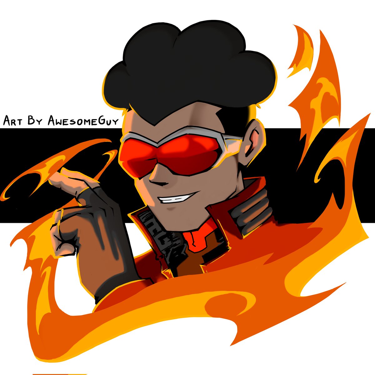 Use only one art to convince people to follow you.

The one I'm proud of the most 🤩🔥😁