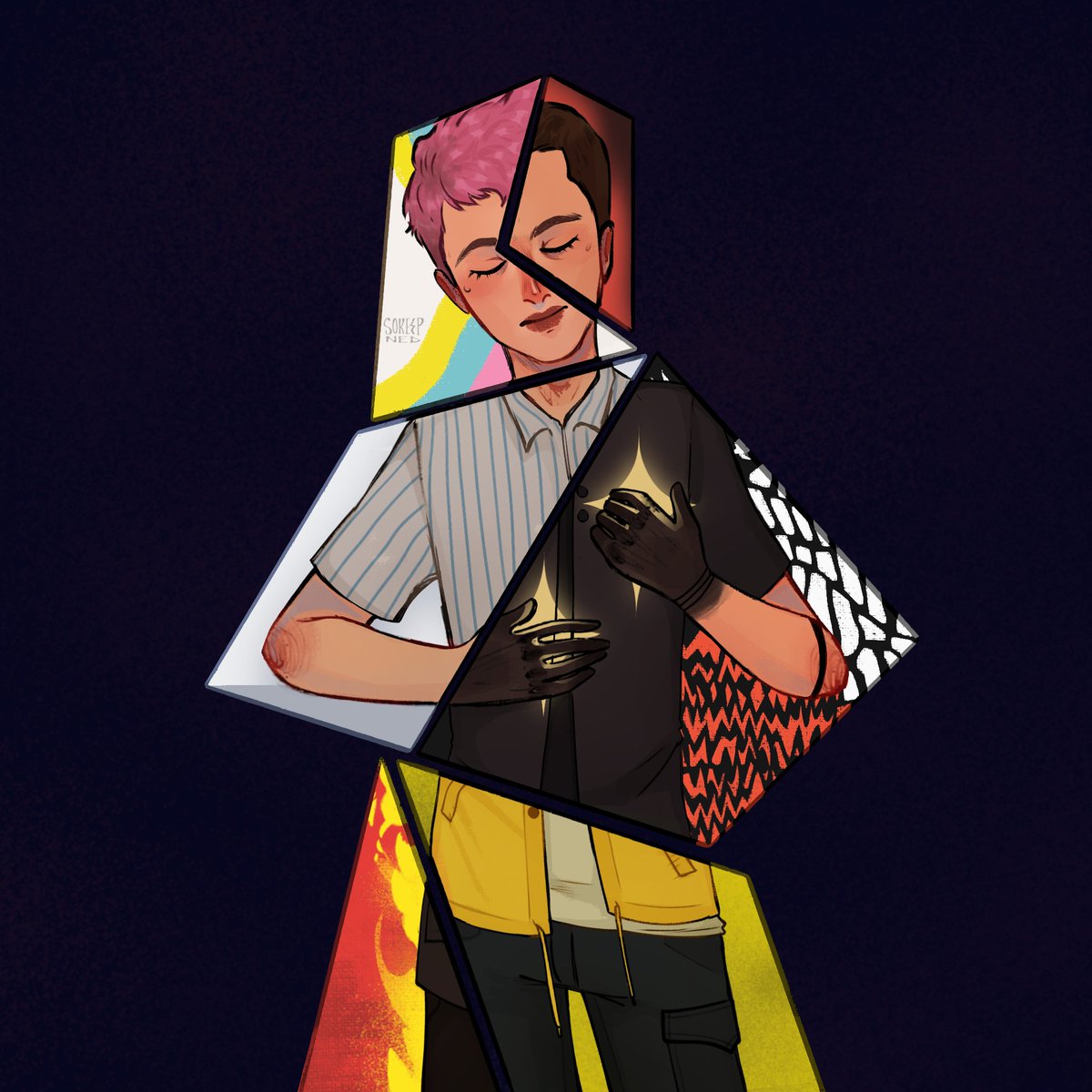 sokeepned's tweet image. 37
.
&amp;lt;{•.•}&amp;gt;
happiest of birthdays @tylerrjoseph
#cliqueart #twentyonepilots