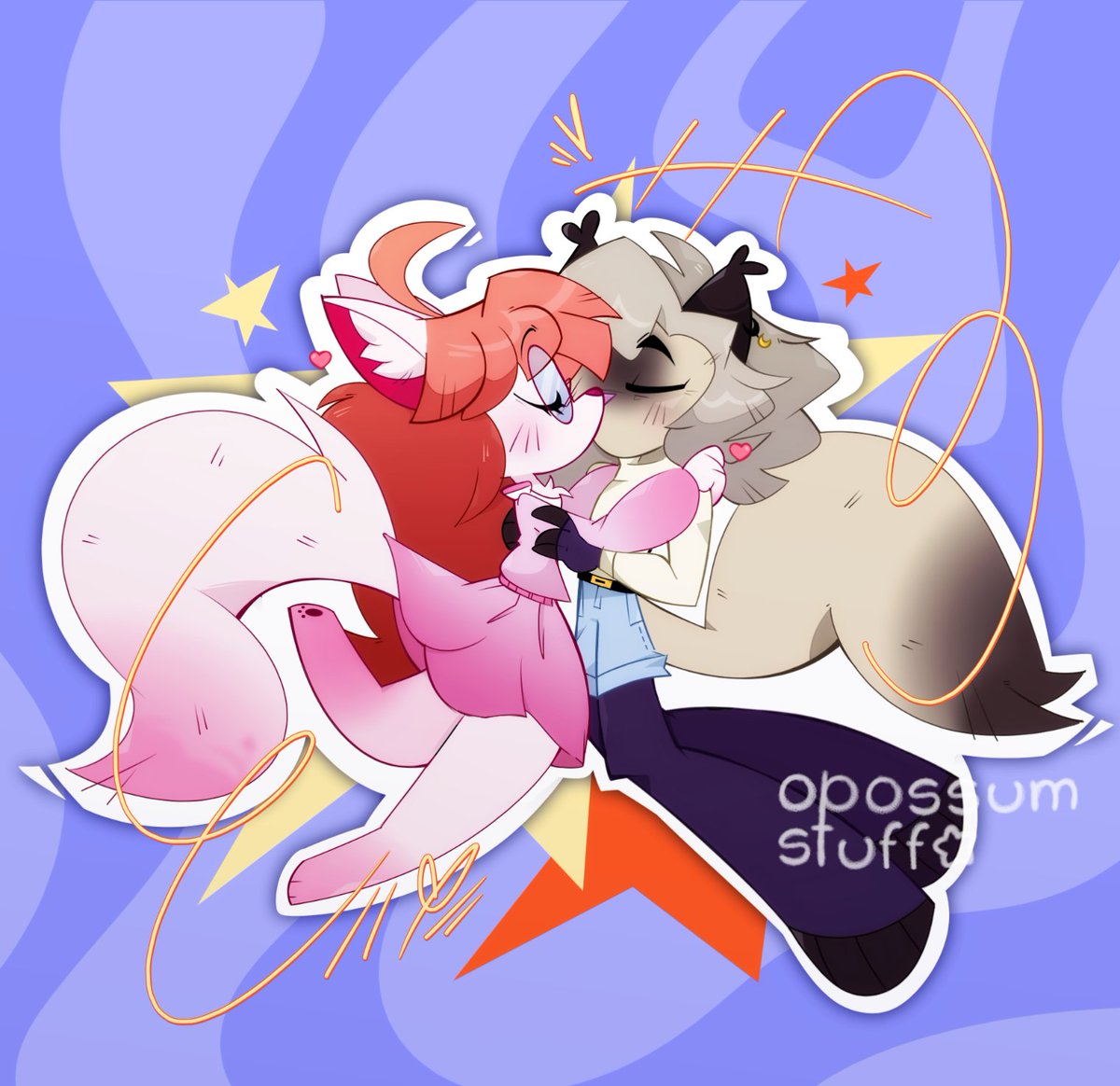 Comission for <a href="/LooksCouldKrill/">Kriller Look 🏳️‍⚧️</a> 
Thanks 4 the support 🐈