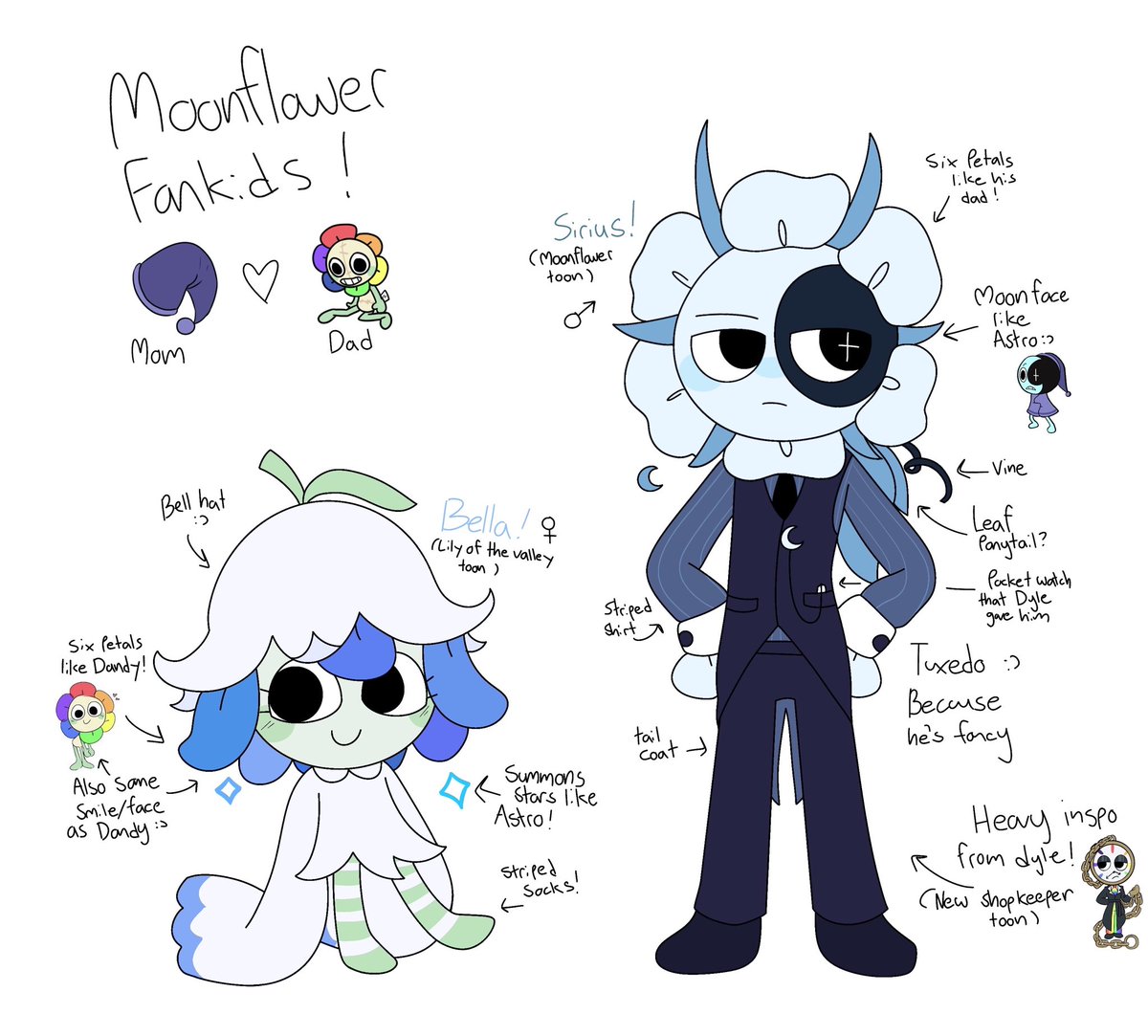 Moonflower fanchildren because I can
<33 

Moonflower fans find me pls
#Moonflower #dandysworld