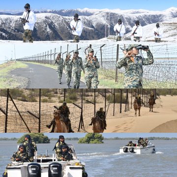 Heartfelt congratulations and best wishes on the #BSFRaisingDay to all the personnel of the Border Security Force, who are always ever ready to protect the borders of the country, and to all the citizens of the country.  

सर्वदा सतर्क
#सीमासुरक्षाबल
#प्रथमरक्षापंक्ति