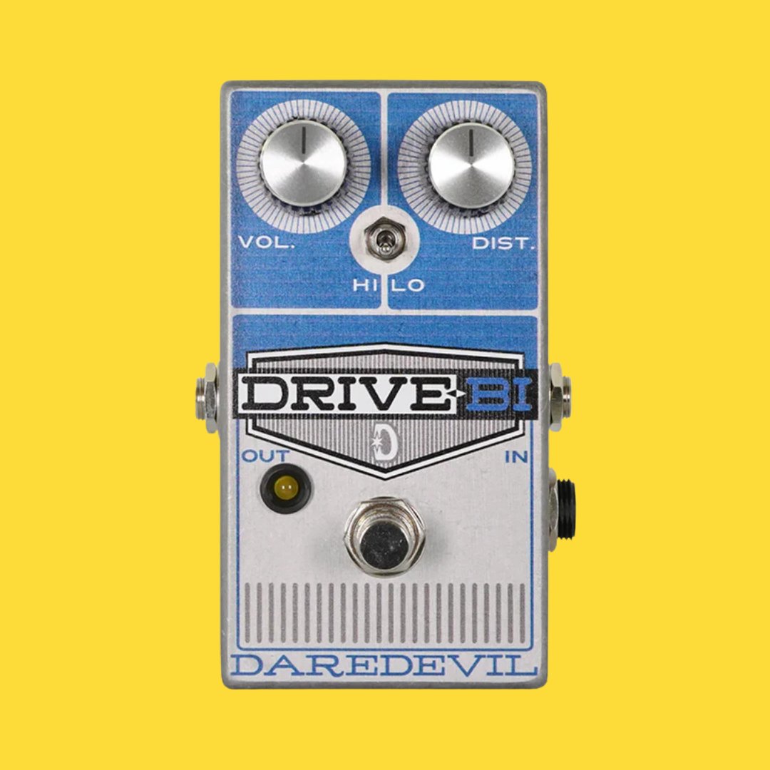 NINEVOLT PEDALS ディレイ Daredevil Pedals - Drive-Bi』 Drive-Biは、デュアルチャンネルの