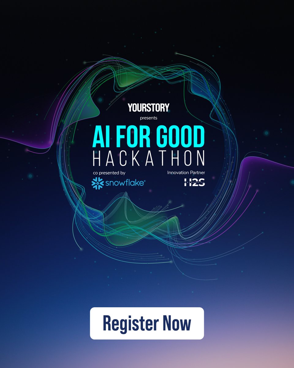 hack2skill's tweet image. Registrations are now LIVE for the AI for Good Hackathon!

Join this purpose-driven innovation challenge and build privacy-safe, cross-company insights and impactful data-led AI solutions.

Register now: rebrand.ly/AIforGood