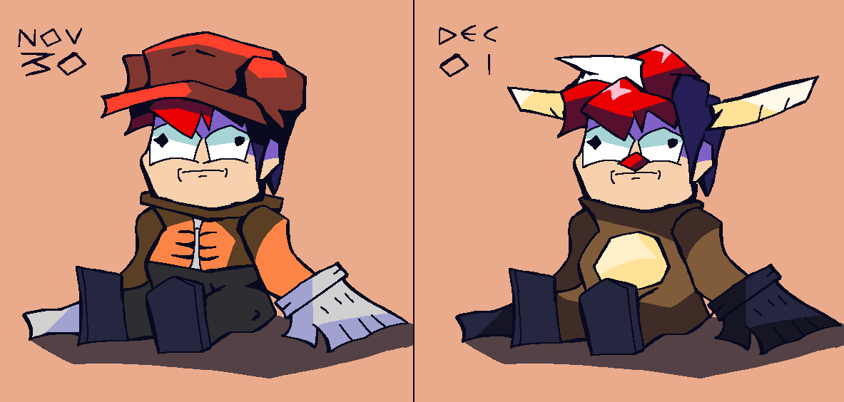 AnimationsFriki's tweet photo. December 1st Be like
#December1st #OC #ocart #frikitheanimations #frikitheanimations_friki #friki #frikianimations #aseprite #pixelart #pixelartist #Christmas2025 https://t.co/q542Pla04F