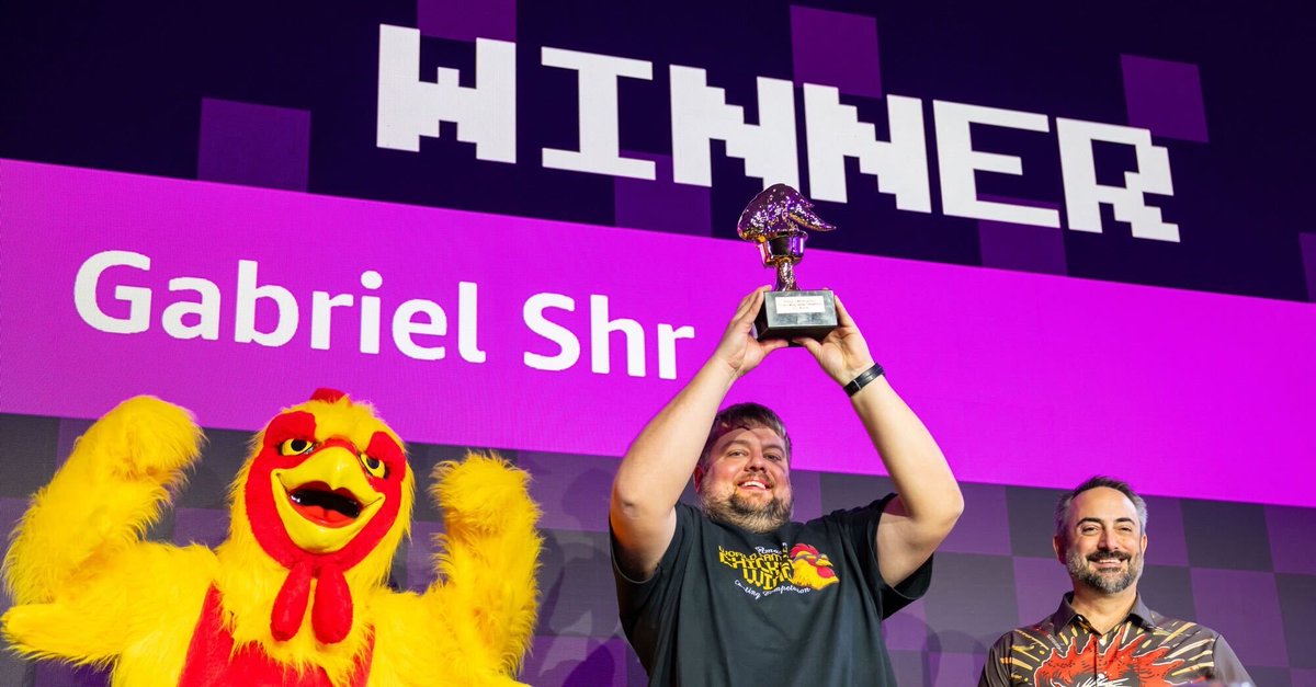 awscloud's tweet image. Winner winner chicken dinner! #AWSreInvent