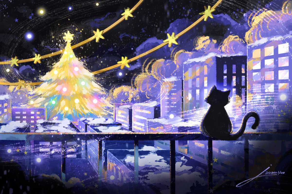 🎄🌃