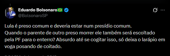 JacirMenon's tweet photo. @CarlosBolsonaro Ta reclamando doque ?
Lembra oque seu irmão falou a alguns anos a traz ? https://t.co/rMnDI8ySg0