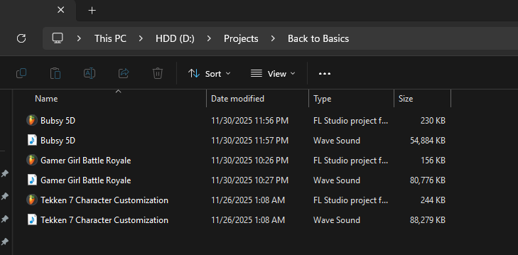 I have new solo music on da works :3