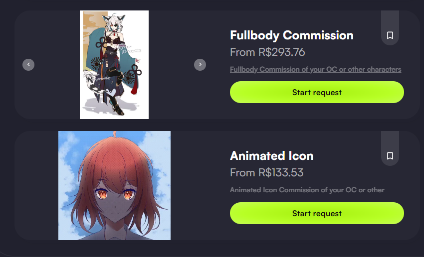 bowie_major's tweet image. Heya, my comms are still open and I&apos;m also now offering Animated Icons!! 
Im trying to get verified on Vgen so I would appreciate a lot any support (❁´◡`❁)

#VGenComm #opencommissions