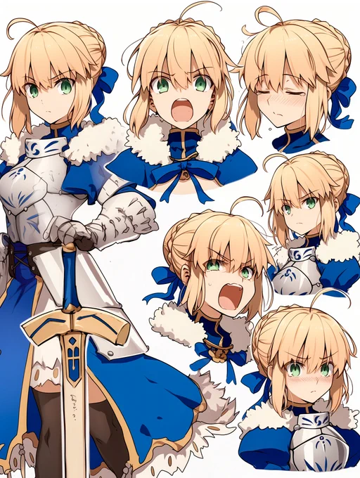セイバー アルトリア・ペンドラゴン (Saber Artoria Pendragon) #FGO #セイバー