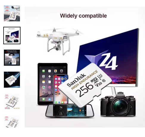 shopping_soma's tweet image. SanDisk High Endurance MicroSD 🔥
4K Ready • Class 10 UHS-1 V30 U3 • 32GB–256GB

💥 50% OFF
👉 Shop Now: Your Link
Get it here - tinyurl.com/4dfm2cca

#MemoryCard 
#SanDisk 
#TechDeals