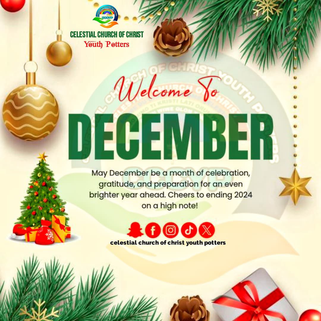 ccc_Ythpotters's tweet photo. Happy New Month

Welcome to December,  our month of gratitude, joy, and divine surprises. I pray this new month wraps you in God’s peace, guides your steps, and brings you the blessings your heart has been waiting for. https://t.co/Y8FOC2483W