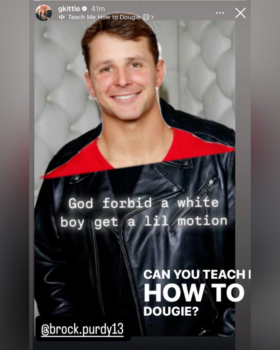 OurSf49ers's tweet photo. #49ers George Kittle’s recent IG story 💀 https://t.co/d8h7lgU5zE