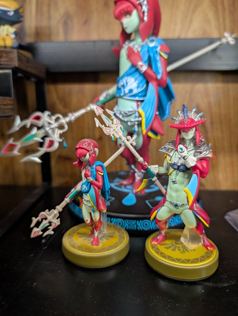Out of all the champions from breath of the wild mipha got the short end of the stick but I still like it