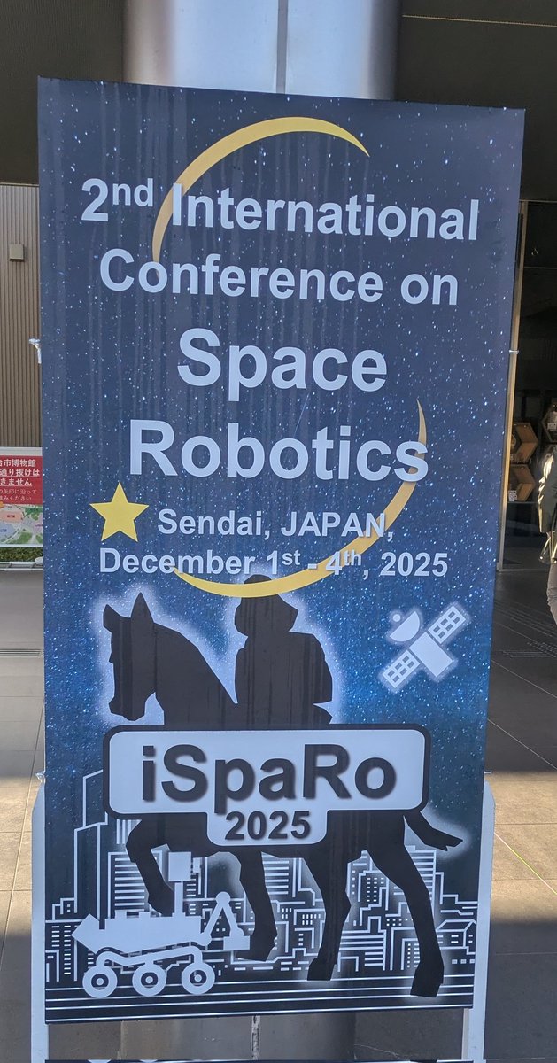 Space robotics is super cool. I love learning from different research and human perspectives.