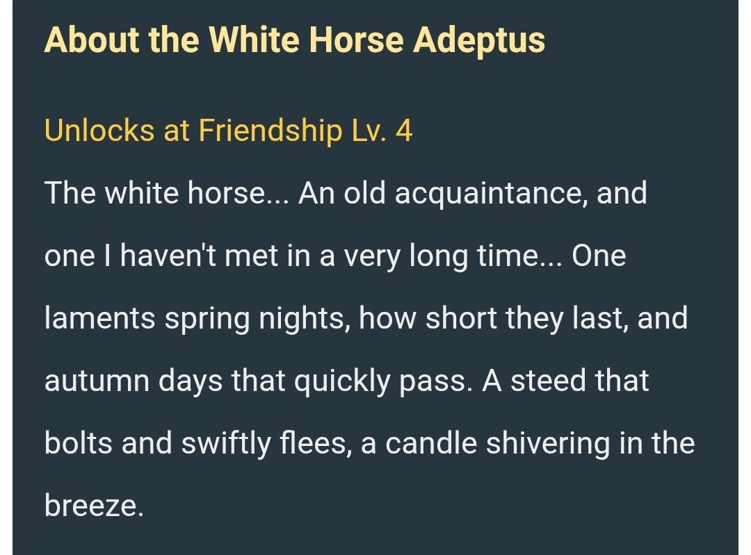 maomaolou's tweet image. ZHONGLI HAS A VOICELINE ABOUT THE WHITE HORSE ADEPTI