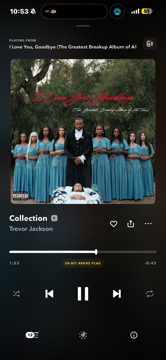 _OnMute's tweet photo. Been running this @trevorjackson5 album like I’m not in a loving marriage 😂😂😂 https://t.co/YLcOKmygD5